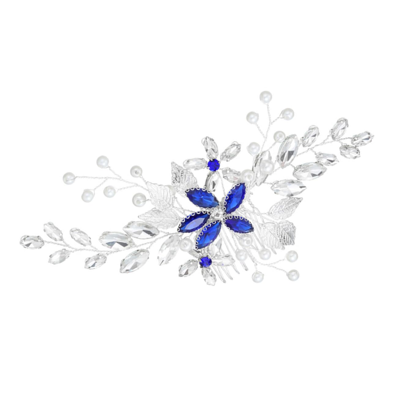 FOMIYES 3 Elegantes Peinetas Con Diseño De Flores Y Diamantes De Imitación Para El Pelo Accesorios Para El Cabello Trenzado Para Bodas Y Fiestas.