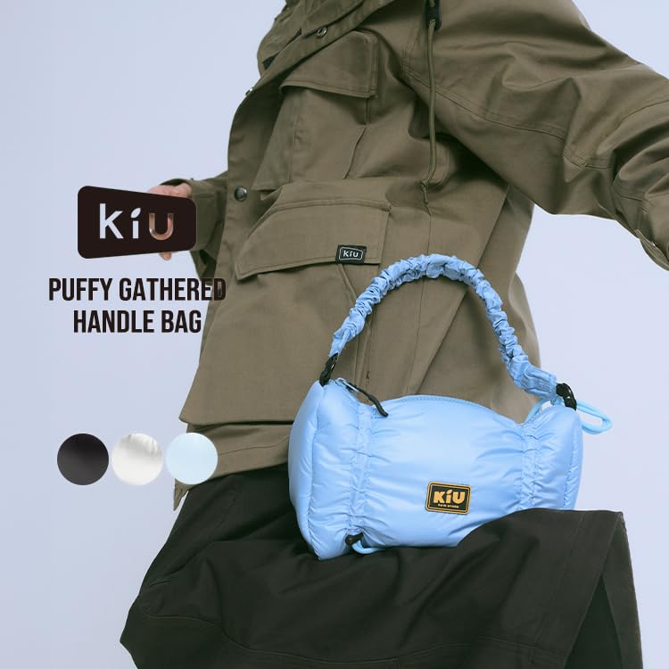 Amazon.co.jp: KiU キウ パフィーギャザーハンドルバッグ PUFFY