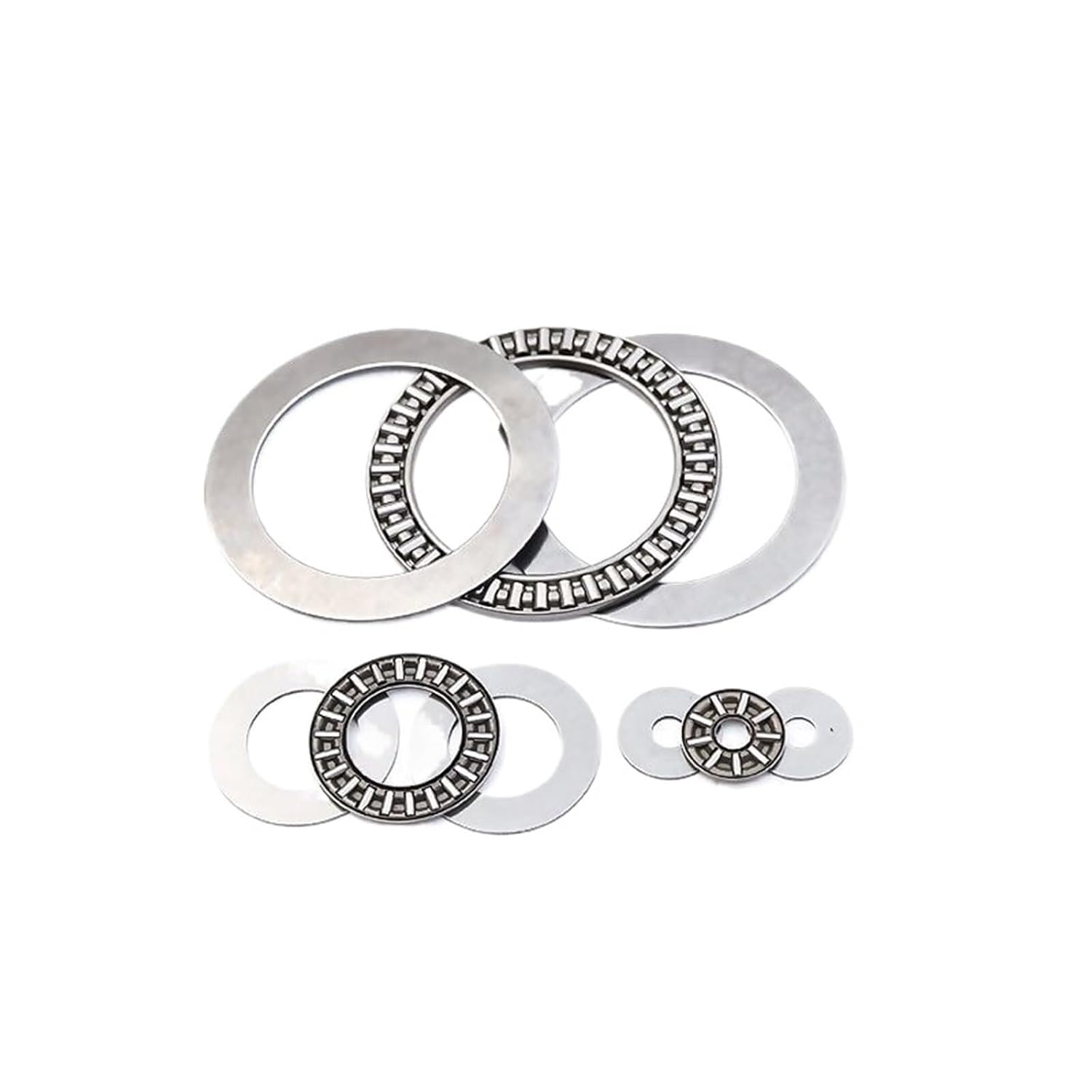 Three-Piece Thrust Needle Roller Bearing AXK80105+2AS - 80mm x 105mm x 6mm - Set of 5 for Smooth Performance