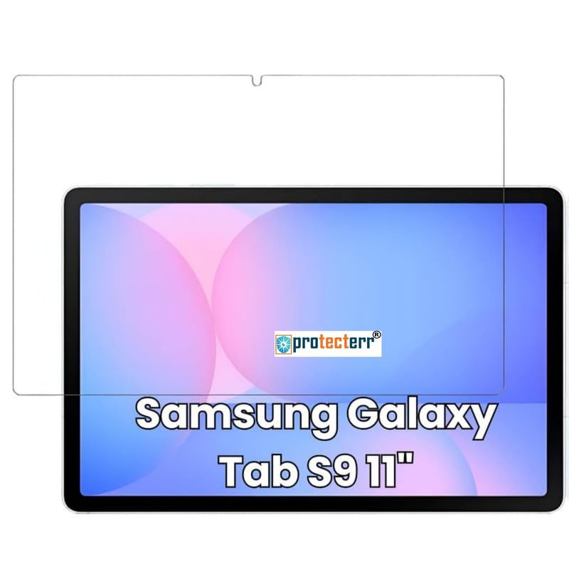 Image of Unbreakable Screen Protector Guard for Samsung Galaxy Tab S9 11 inch Tablet, |1 Pack| 9H Flexible PET Film, HD Clear, Anti-Scratch, Bubble-Free (Not a Tempered Glass)