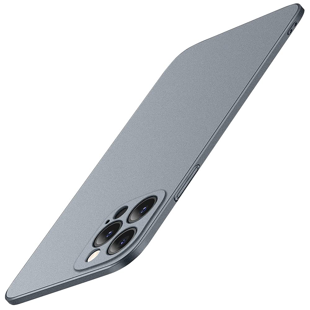 Casechics Compatible with iPhone Case,Luxury Matte Hard PC Slim Fit Ultra Thin Lightweight Camera Lens Protection Soft Shockproof Cover Phone Case (