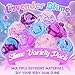 6 Pack Slimes, Purple Slime for Kids, Butter Cloud Slime kit for Girls Ages 8-12, Toys for Girls and Boys, Birthday Halloween Christmas Party Favors for Kids Goodie Bag Stuffers