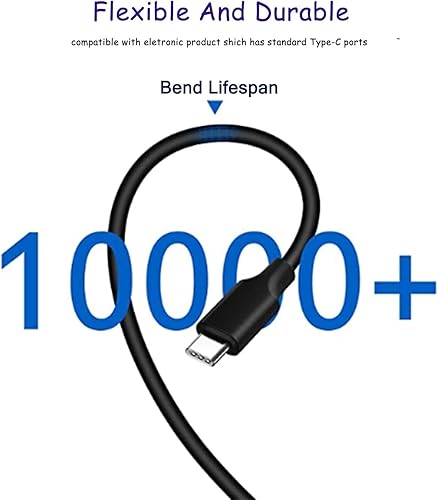 Miniatura 6 de Cargador USB-C delgado para laptop Dell de 65 W, USB C, compatible con cargador de laptop Dell y más cables de alimentación tipo C para Chromebook