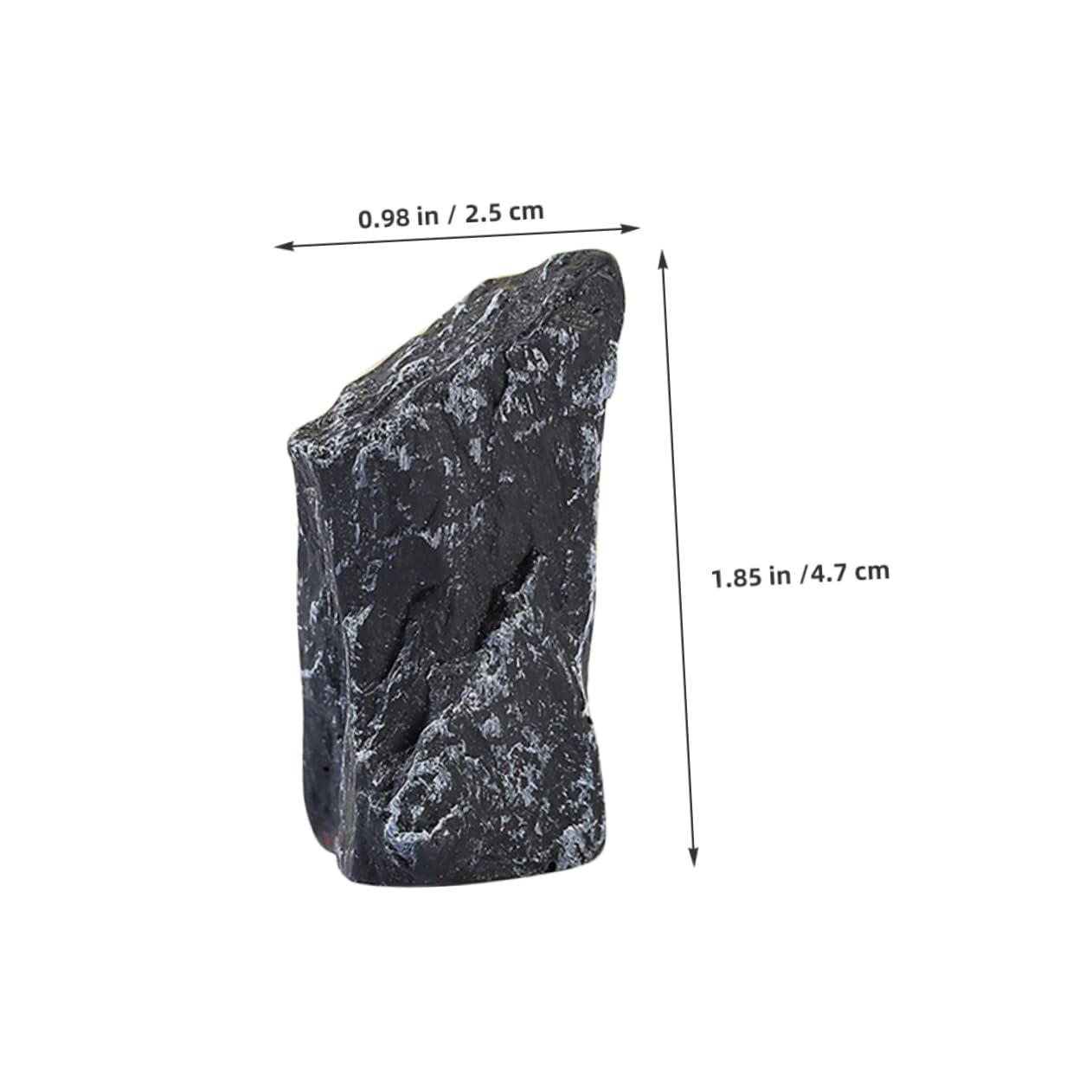 Toddmomy Fake Stone Decor 8pcs Micro Landscape Simulation Rockery for Garden Aquarium