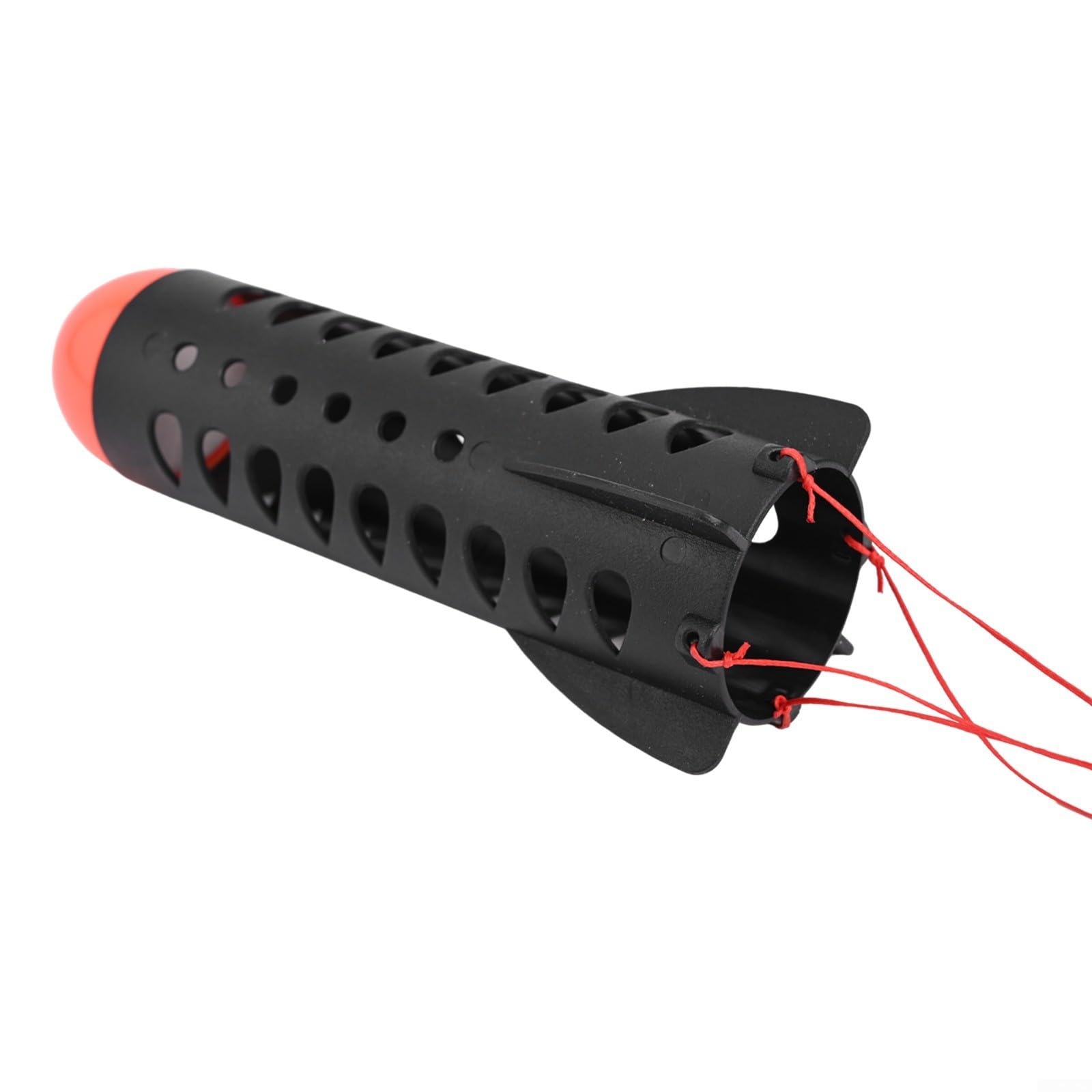 Carp Fishing Feeder, Pellet Bait Thrower Cage Large Rocket Spod Coarse Fishing Bomb Feeder for Distance Casting Groundbait(L)