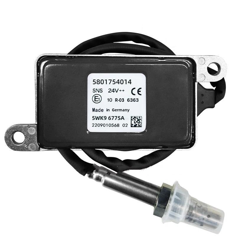 SKINII Sonda Lambda Sensor De Oxígeno Y Nitrógeno 5801754014 5WK96775A 5WK9 6775A 24V NOX para IVECO para Camión Sonda Oxígeno