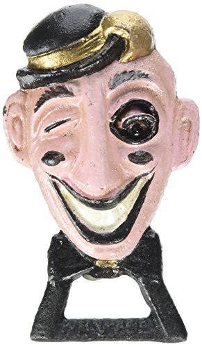 Design Toscano Shiner, de negenmalige flesopener van gietijzer