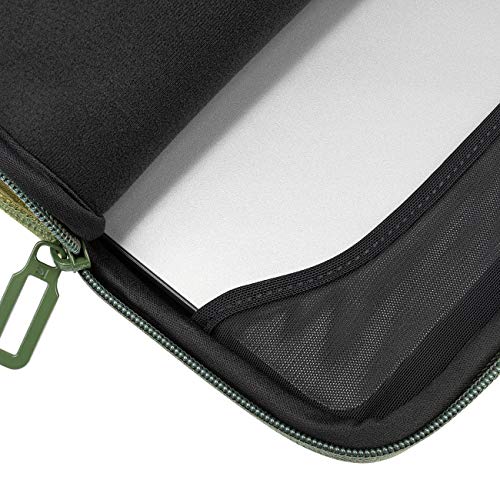 Housse Tucano 12-13" pour MacBook Pro et Air en corduroy vert olive - 9