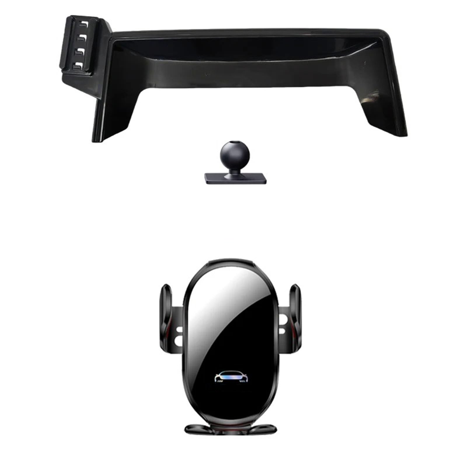 MOGFLMAN Car Phone Holder for BMW X1 F48/F49 2016-2019, LHD Car Phone Holder