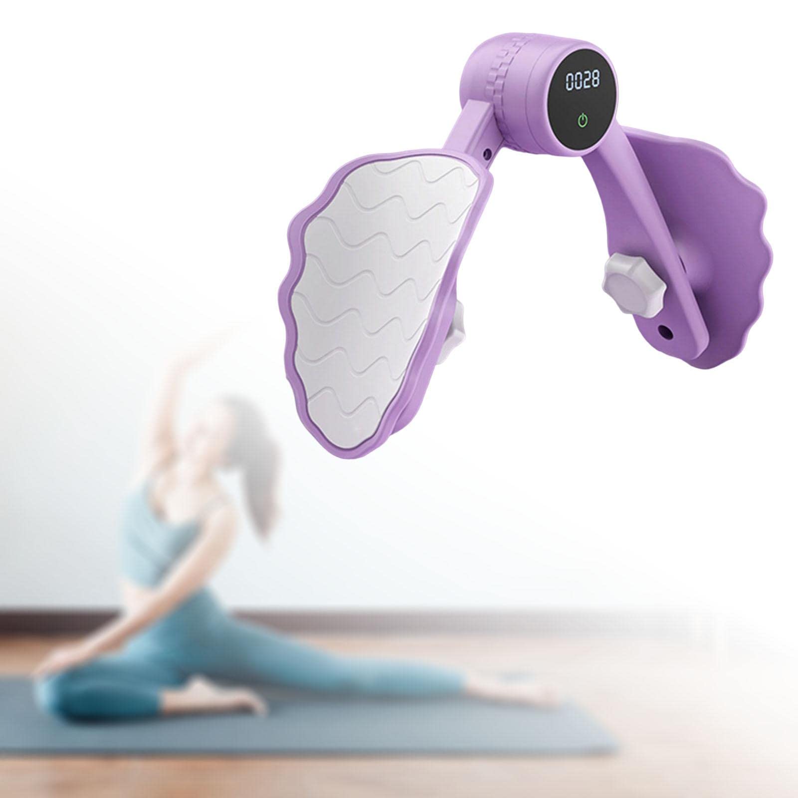 Baoblaze Beckenbodentrainer mit intelligenter Zählung, Beinpresse, Oberschenkel-Toner-Trainingsgerät