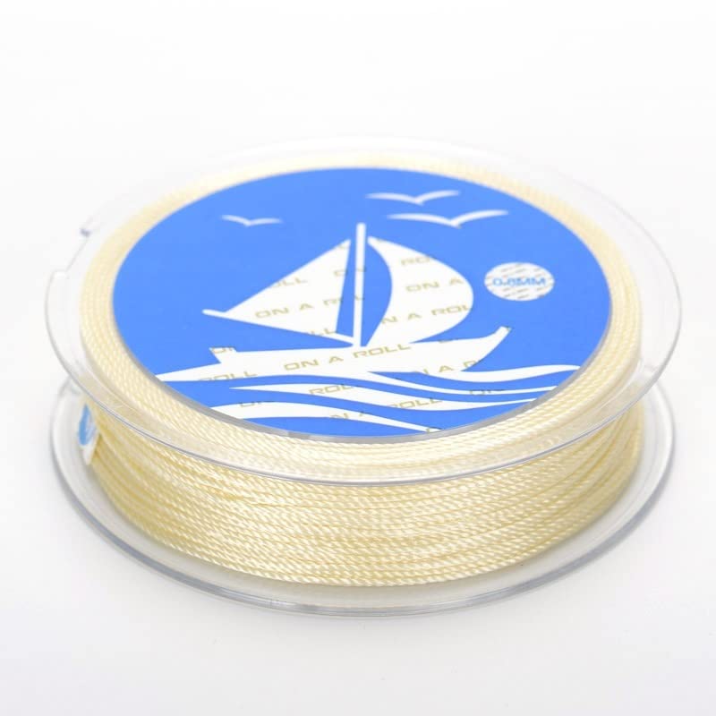 Cordón de nylon fino de 0,5 mm para pulseras y nudos precisos