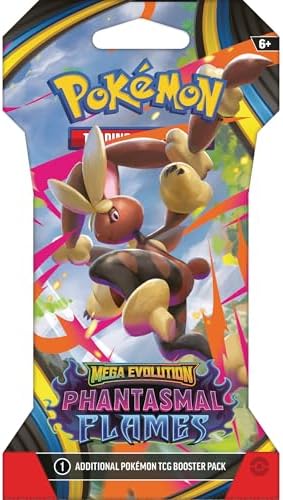 Pokémon TCG: Mega Evolution - Phantasmal Flames - Sleeved Booster...