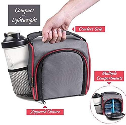 Vista 4 de Bolsa de almuerzo todo en uno para preparar comidas