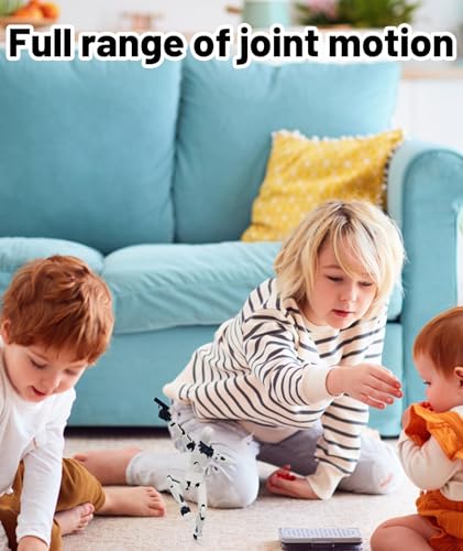 Image of Action Figure, 3 Pcs Dummy 13 Action Figure, T13 Multi-Jointed Poseable Action Figure Toys, Yellow White Red Titan Collectible Figures for Enthusiasts & Collectors
