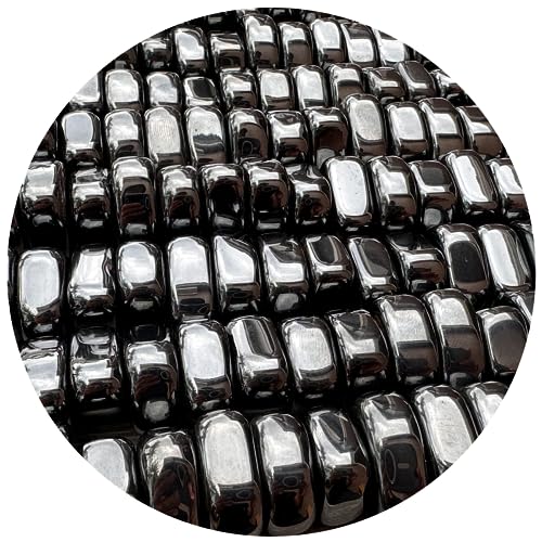 GAF TREASURES WHOLESALE Magnetic Hematite Tumbled Stones &ndash; 3 lb Bulk Lot &ndash; Po...