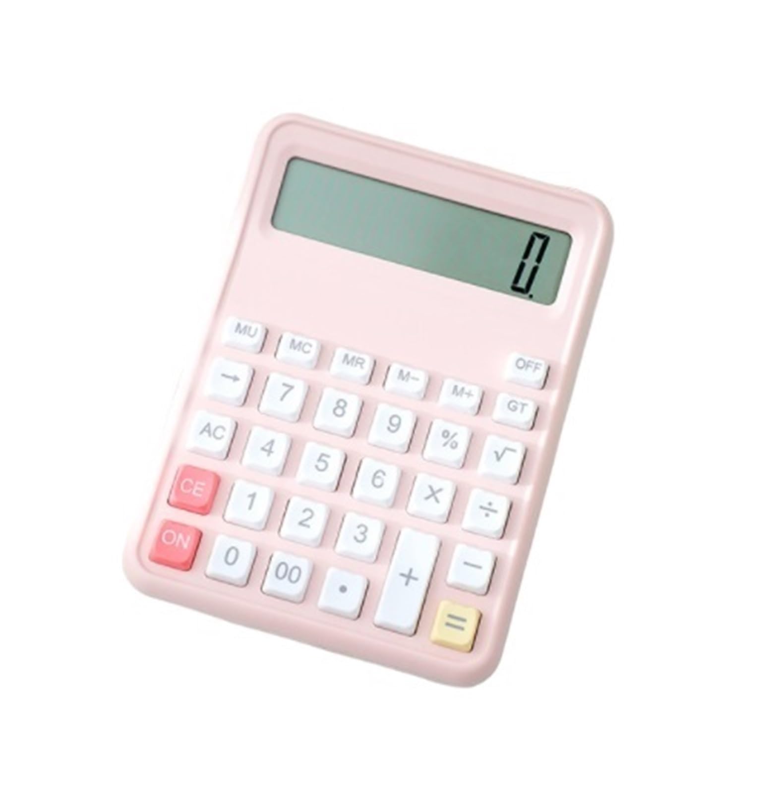Calcolatrice per Ufficio Calcolatrice da Tavolo con Display A 10 Cifre, Adatta for Esami, Studenti O Ufficio Finanza Scuola(Pink)