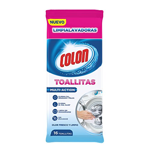 Colon Wipes limpialavadoras – 10 Packs of 16 – Total: 160 Pieces