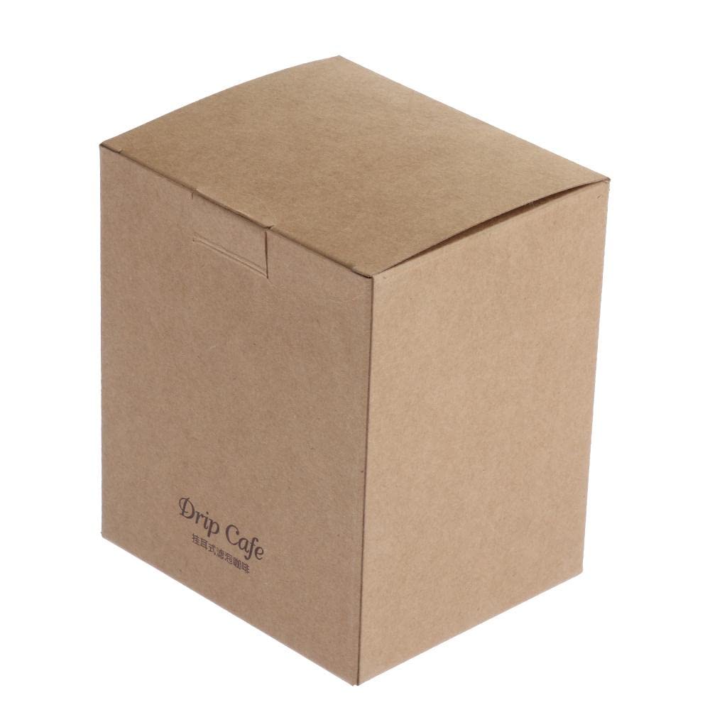 50 Piezas Filtros de Café Colgantes Bolsas para Café Desechables Bolsas Individuales de Filtro Bolsas de Papel Material Apto para Viaje