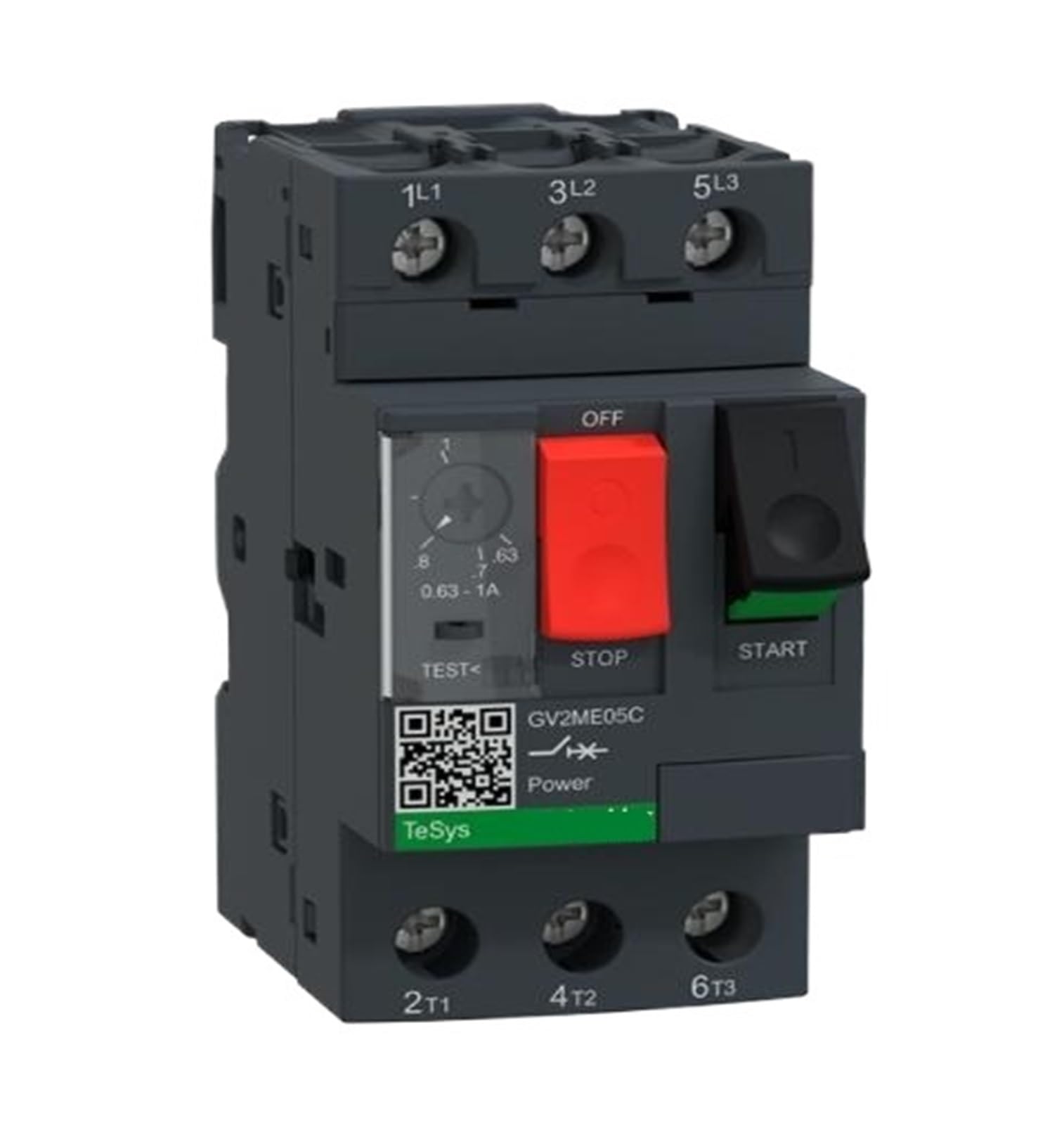 CJKXPZMH GV2M05 GV2-ME05C GV2ME05C GV2ME05 GV2-ME05 Motor circuit breaker, GV2, 3P, 0.63-1 A