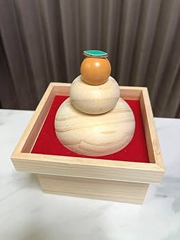 Amazon | サリュ お正月 木製鏡餅 木製ミニ札 セット 正月