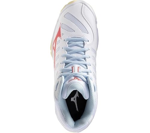 Mizuno WAVE VOLTAGE 2 MID Chaussures de volleyball Calypso Pale Banana Femme Taille38 - vue 4