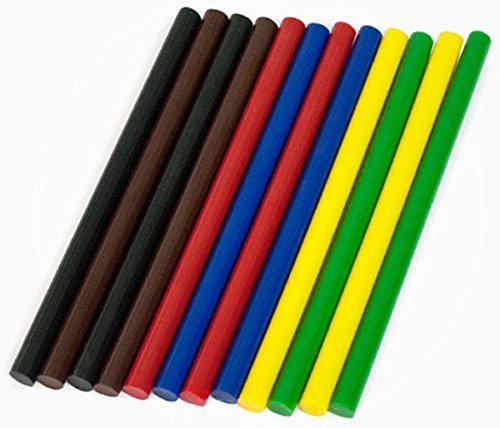 Colle stick thermofusible jaune à forte adhérence pour décors et maquettes