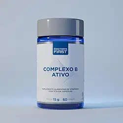 Complexo B Ativo, 8 Vitaminas com B6, B9 e B12 na forma Ativa,Suplemento Alimentar de Vitaminas, com Metilfolato e Metilcobalamina, 60 Cápsulas, 15g, com TCM, softgel, Doctor's First