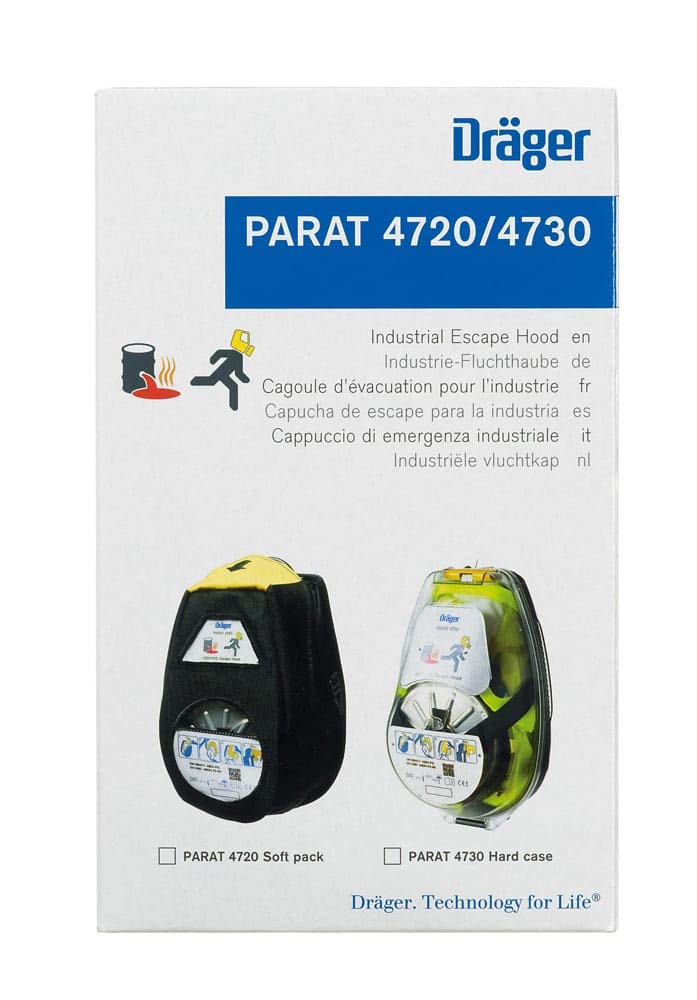 Dräger – PARAT 4730 – Industrie fuite Couvercle – Hard Case