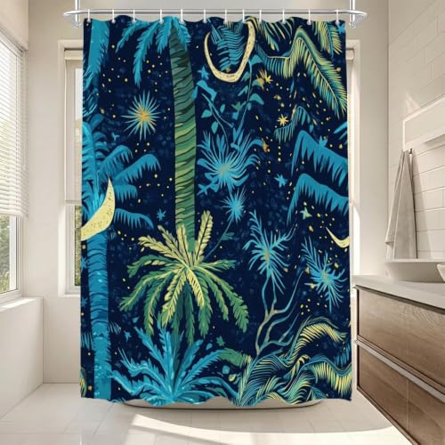 Rideau de douche lavable en machine 130x170 anti-éclaboussures baignoire