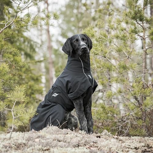 Back on Track Nella 3227 Hundemantel für Hunde mit niedrigem Schwanz, mit Welltex-Technologie, Schwarz, 60 cm, M3