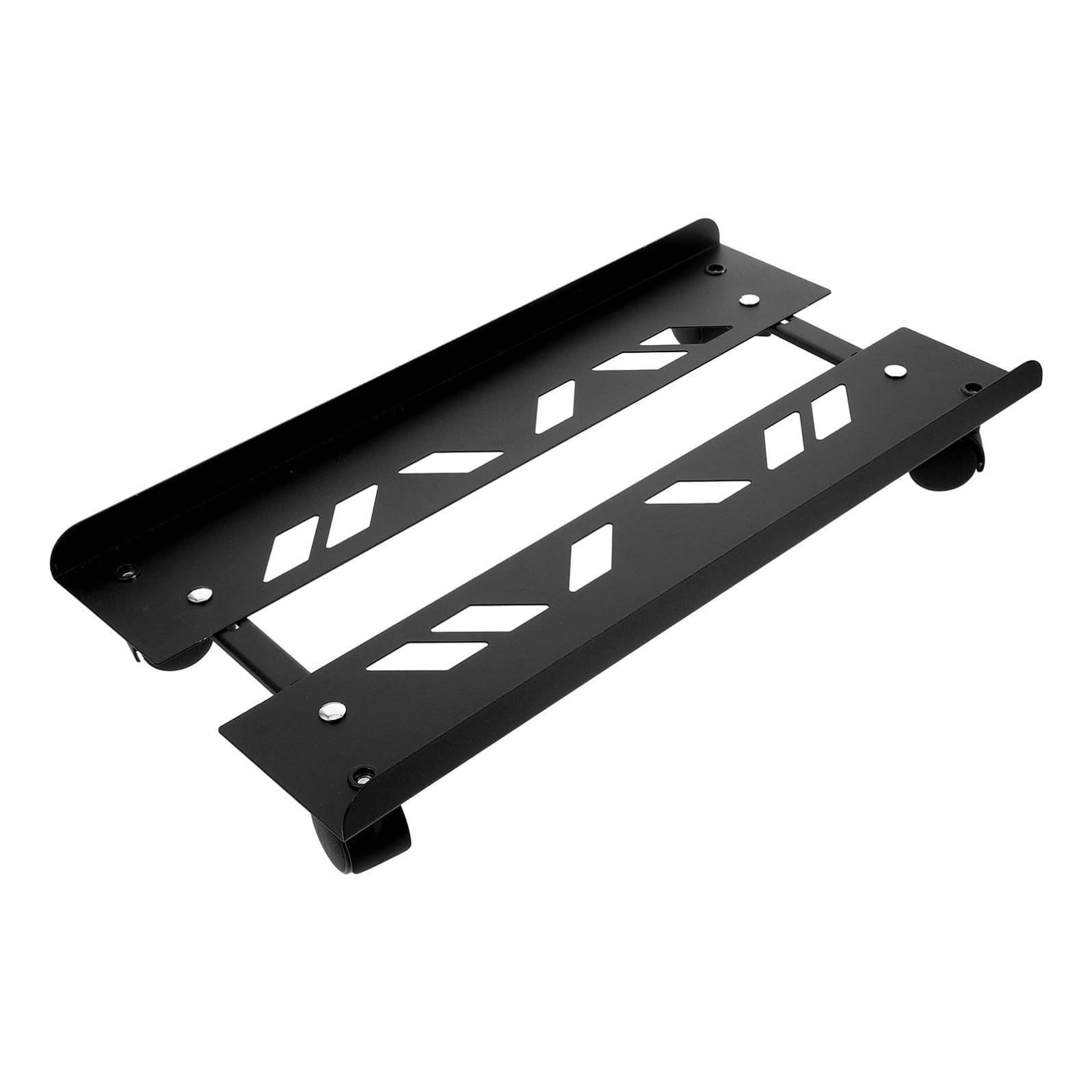 Supporto per Tower PC Mobile in Acciaio Laminato a Freddo Nero