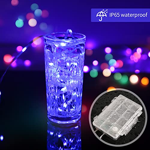 Osteplus Color Changing Fairy Lights Led String Lights With Remote, 16.4Ft 2 Pack Twinkle Lights Usb Plug Or Battery Powered, Outdoor Waterproof Christmas Decorations For Bedroom Wedding Party Indoor… thumb #2