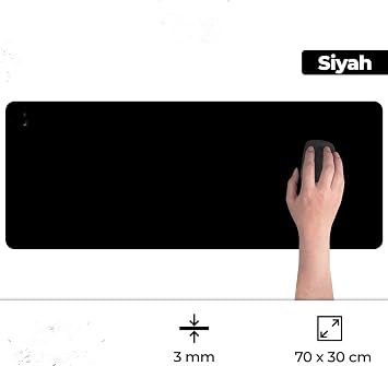 Sogex Gaming Player Gamer Mouse Pad, Non-Slip Base Large Size Large Office Type Mouse Pad, Mouse Pad, Flat Table Protective Keyboard Under Mousepad (70x30Large)