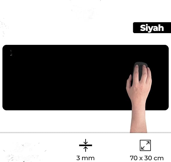 Sogex Gaming Player Gamer Mouse Pad, Non-Slip Base Large Size Large Office Type Mouse Pad, Mouse Pad, Flat Table Protective Keyboard Under Mousepad (70x30Large)