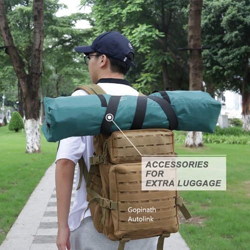Image of 9.5 feet Long Utility Strap Belt with Quick-Release Buckle Adjustable Belt for Luggage Bags, Traveling, Bikes, Cars, Outing, Tent, 4-Pack (1.5 inch Width)
