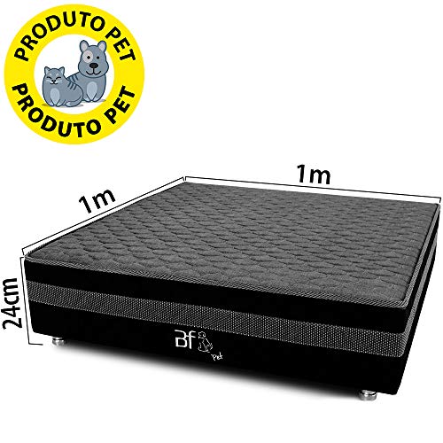 CAMINHA BOX PET BORDADO MATELASSE LENCOL IMPERMEAVEL 100CM