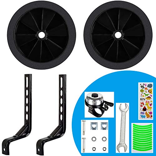 Rodas de treinamento de bicicleta para crianças, meninos, meninas, versão mais forte, kit de estabil