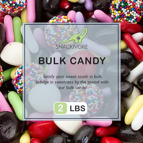 Licorice Bridge Mix Candy Bulk 2LB Bag, Licorice Candy Assortment
