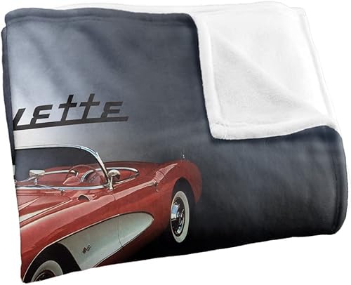 Miniatura 3 de Trevco Chevrolet Corvette Shine Silky Touch - Manta súper suave de 36 x 58 pulgadas