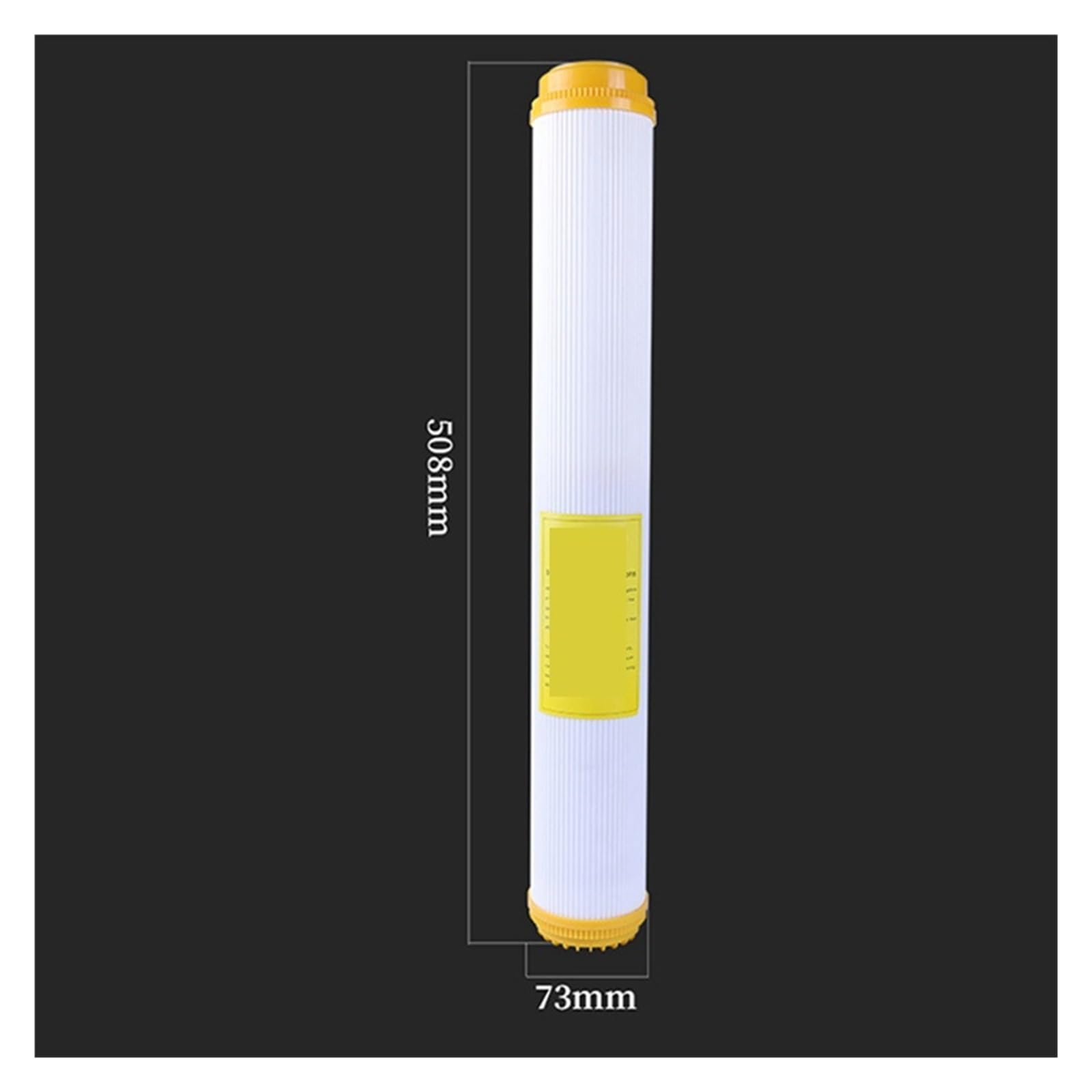 Cartucho de filtro de resina de 20 pulgadas, 2 uds., intercambio de agua pura suavizada, elimina la descalcificación/sistema purificador de agua alcalina