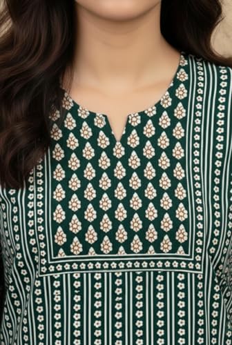 Image of Bahumaan Pure Cotton Nighty for Woman | Maxi Nighty for Women Cotton | Night Gown for Women with Pocket, Ideal for Loungewear