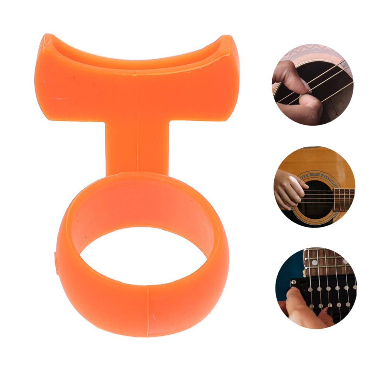TOYANDONA 8stücke Guitar Picks Rutschfeste Fingerhüllen Für Gitarrenanfänger Tragbar Und Leicht Praktische Aufbewahrung Für Plektren Für Unterwegs Und Beim Üben