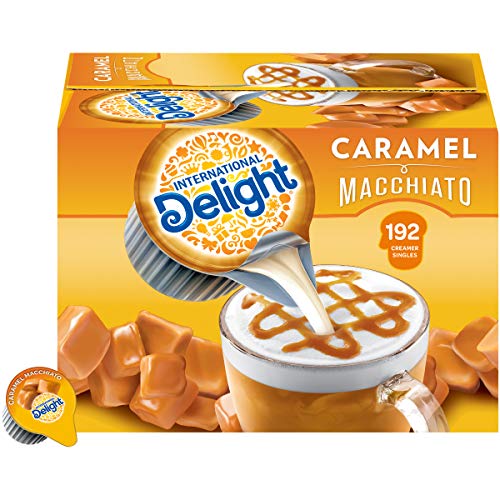 International Delight Coffee Creamer Singles, Caramel Macchiato, 192 Count