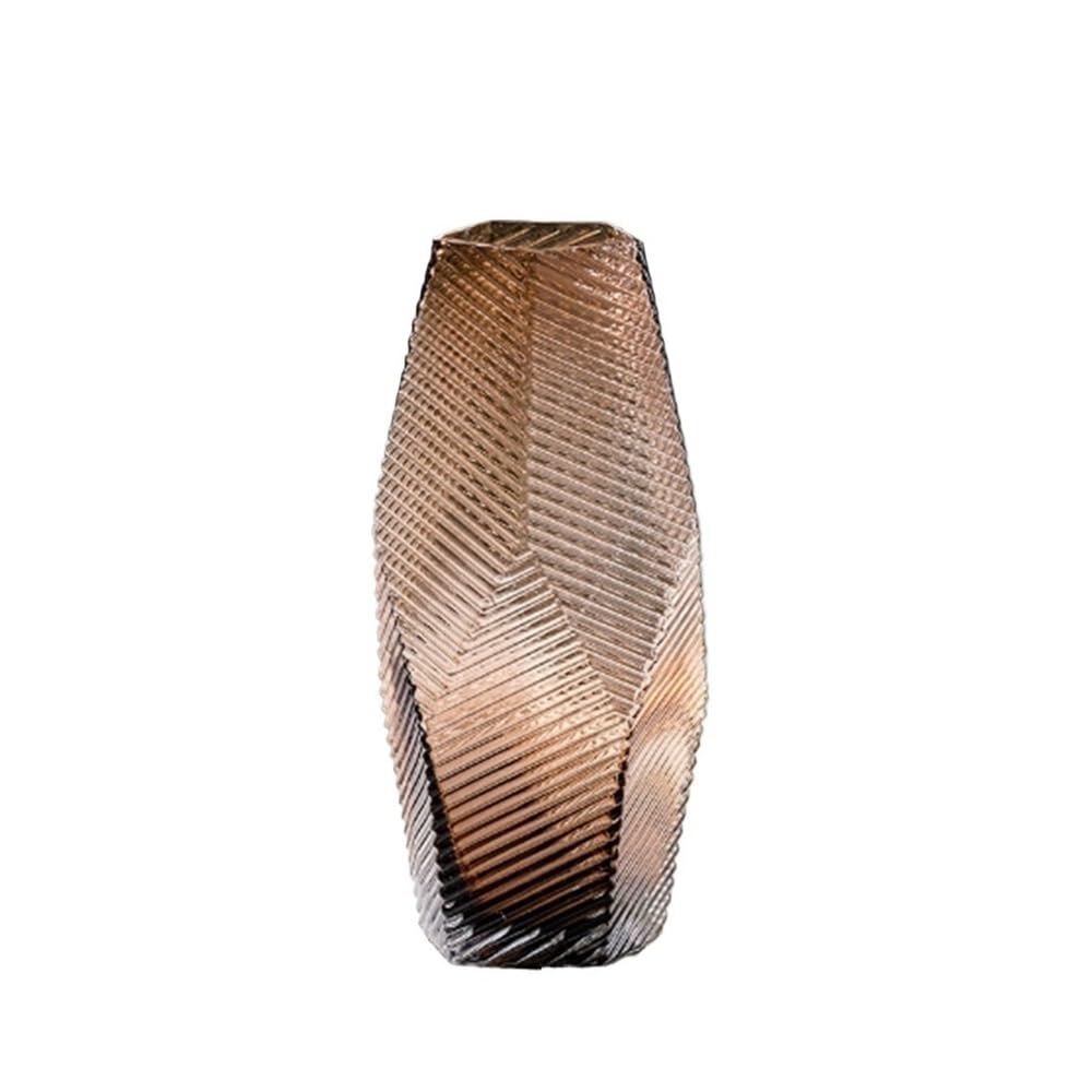 Vase en verre pour décoration de table de salon élégante et design créatif