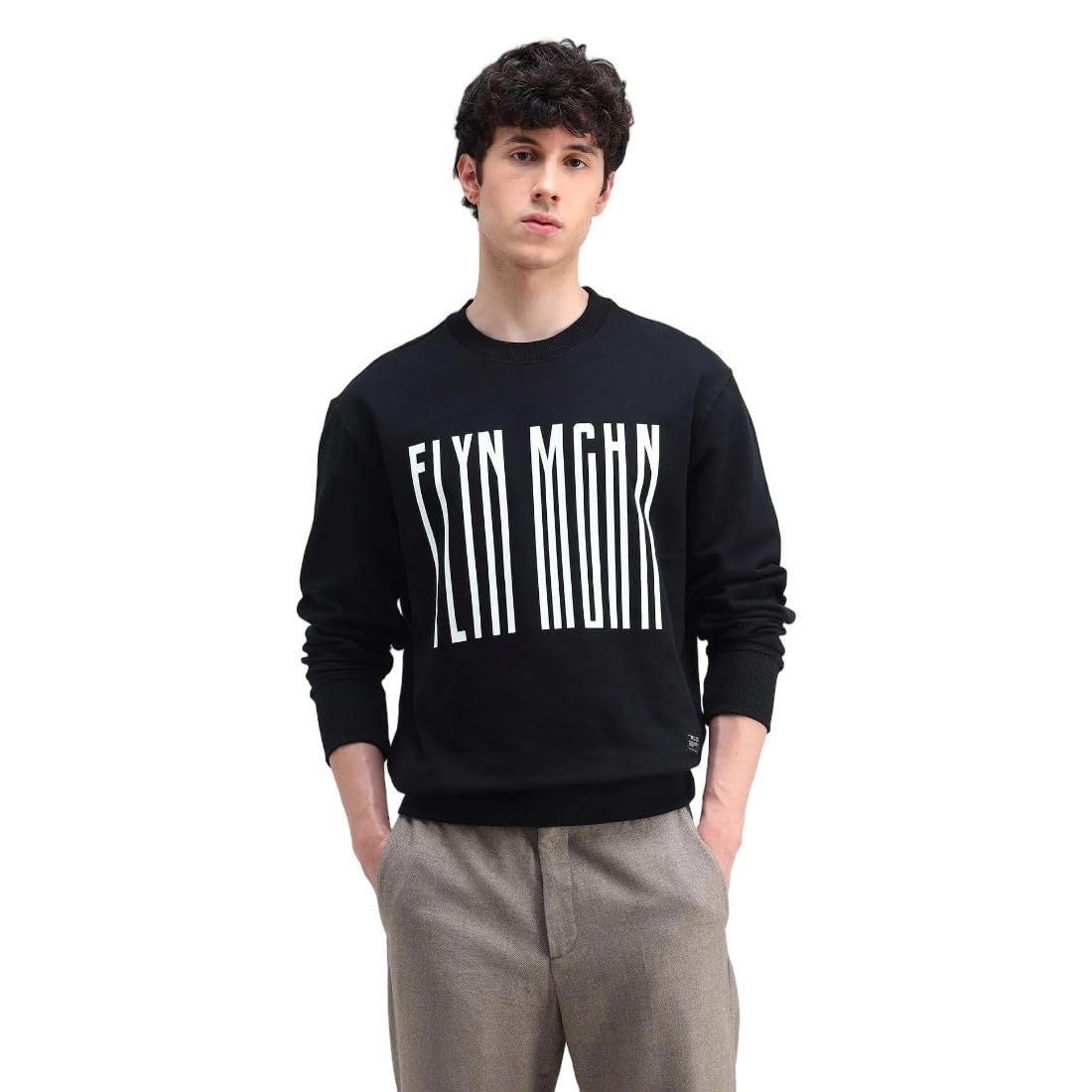 flying machine Men's Relaxed Fit Sweatshirt| Printed-picture-39