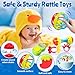 Baby Rattles 0-6 Months: Baby Toys Rattles for Babies 6-12 Months Infant Toys 0-3 Months Newborn Toys Teething Toys 3-6 Months - Baby Rattle Socks Baby Gifts for Boy Girl