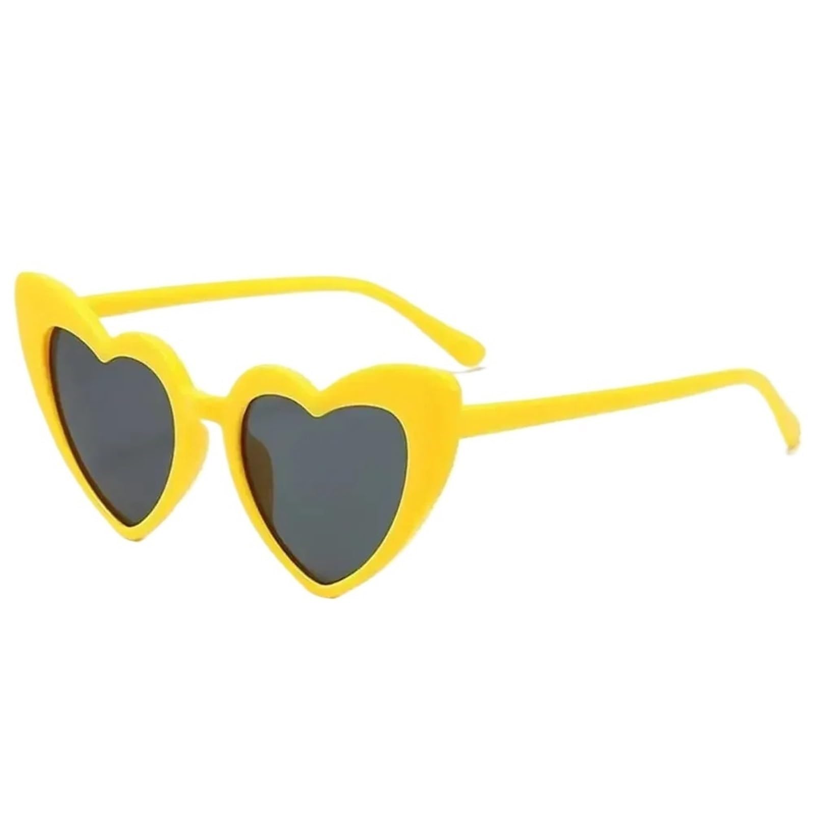 20 stücke Herz Sonnenbrille Cartoon Brillen Vintage Herz-Förmigen Sonnenbrillen Outdoor Brille