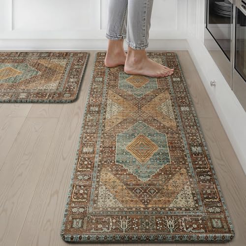 GENIMO Memory Foam Kitchen Mat Set