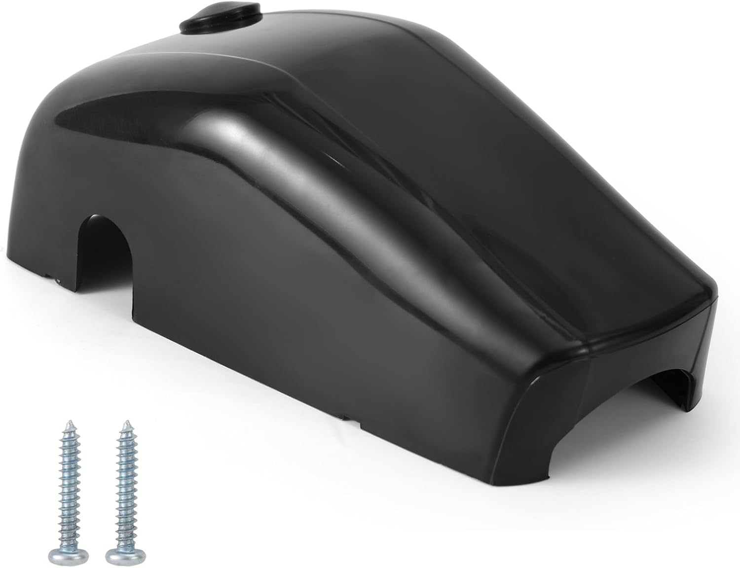 643922 Right RV Awning Motor Cover Compatible with Solera & Lippert Components, Regal Head Cover Drive/Idler Front End Cap Camper Trailer Awning Parts and Accessories (Black)