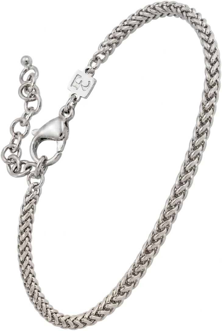 Galis Mens Bracelet - Stainless Steel, Non Tarnish Rope Chain Bracelets, Stylish Gift for Men, Dad, Husband, Boyfriend, Bestfriend